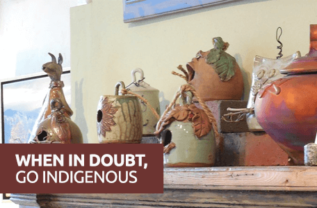 Indigenous architecture for a bright, sustainable and chic future